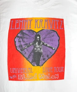 Deadstock Lenny Kravitz Universal Love Tour Shirt weiß S-234XL EM0530 - Bild 1 von 4