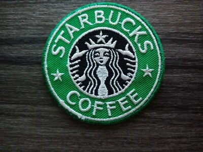 50 pcs STARBUCKS COFFEE  ironing patches Embroidered patch Iron sewn on - Image 1 of 2