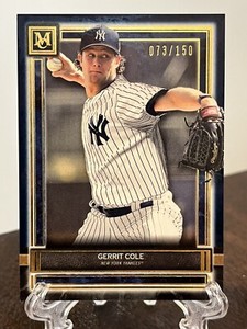 2020 Topps Museum Collection Sapphire /150 Gerrit Cole #90 NY Yankees