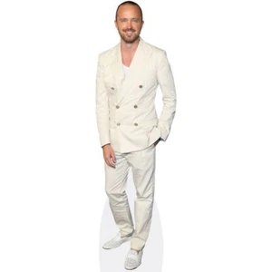 Aaron Paul (White Suit) Mini Size Cutout - Picture 1 of 5