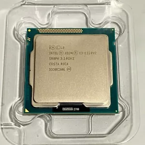 Intel Xeon E3-1220V2 3.10GHz Quad-Core Processor SR0PH LGA1155 Socket - Picture 1 of 2