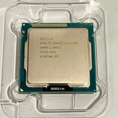 Intel Xeon E3-1220V2 3.10GHz Quad-Core Processor SR0PH LGA1155 Socket - Image 1 of 2