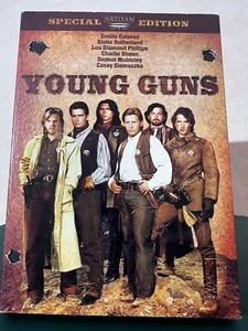 Young Guns Special Edition DVD Western Action Emilio Estevez Kiefer Sutherland - Picture 1 of 2
