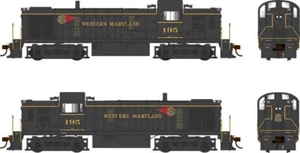 Bowser 25233 HO Alco RS3 Fase 3 - Estándar DC Western Maryland #195 - Imagen 1 de 1
