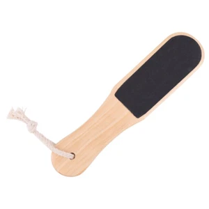 Spa Quality Foot Rasp/Callus Remover Double Sided Wood Foot File For Pedicure UK - Picture 1 of 12