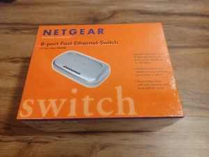 NetGear ProSafe (FS608NA) 8-portowy przełącznik Ethernet do montażu w szafie - Zdjęcie 1 z 3