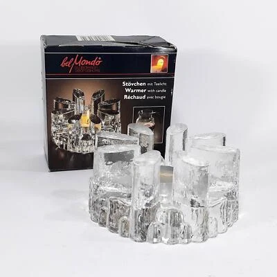 Bel Mondo Schutte West German Art Glass Tealight Coffee Teapot Warmer Trivet - Image 1 of 4