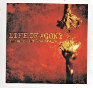 Life of Agony Love To Let You Down Limited Edition Promo CD - Imagen 1 de 4