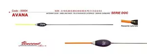 VINCENT cod.00804 AVANA Antenna cava - anellino inox - filo passante laterale - Imagen 1 de 1