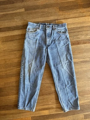 Vintage Levi's 550 Light Wash Denim Jeans Men's 34x26 Made In USA 80s -READ - Image 1 of 4