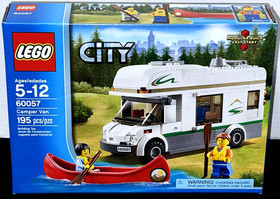 NEW SEALED! LEGO | CITY 60057 CAMPER VAN / CAMPING / CANOE /