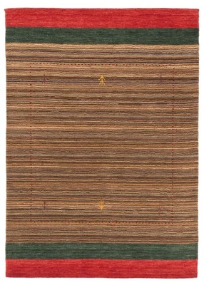 Traditional Hand loomed Oriental Carpet 4'0" x 5'10" Wool Area Rug - Image 1 of 4