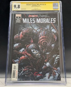 🔥🧨💥Absolute Carnage: Miles Morales #2 CGC 9.8 SS Signed Clayton Crain🔥🧨💥 - Picture 1 of 2