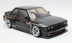 1/10 RC Car Karosserie BMW E30 M3 Werwolf mit LED *FERTIG* -SCHWARZ- - Bild 1 von 24
