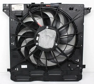 OEM Radiator/Condenser Fan Motor For Ford Explorer Police Interceptor 3.0L Turbo - Picture 1 of 5
