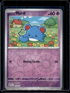 Marill SV08: Surging Sparks Pokémon 073/191 Holograma Inverso Casi Nuevo+ - Imagen 1 de 2