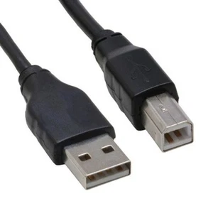 InLine USB 2.0 Kabel, InLine®, A an B, schwarz, 5m # 34555X - Bild 1 von 1