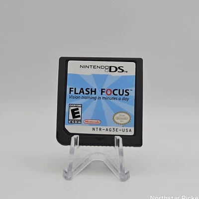 Flash Focus Vision Training (Nintendo DS, 2007) Authentic | Cart Only | Tested - Image 1 of 2