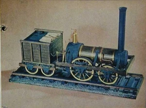 Old Ironsides 1832 Baldwin Locomotive Model 1945 How-To build PLANS - Bild 1 von 2