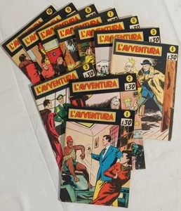 DAS ABENTEUER 2. Serie 1/10 komplette Serie Ed. Capriotti 1950 !!! - Bild 1 von 9