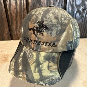 Winchester Tree Camo Hat Cap Strapback Low Profile Outdoor Hunting Shooting - Picture 1 of 11