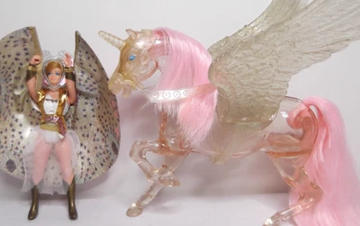 She-ra  Crystal Swift Wind pegasus unicorn Vtg 80's Figure lot Princess of Power - Image 1 of 4