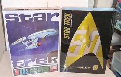 2016 AMT AMT947/12 1/650 STAR TREK U.S.S. Enterprise 50th Anniversary MODEL - Image 1 of 4