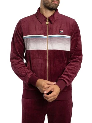 Fila Men's Malakai Track Jacket, Red - Image 1 of 4