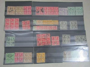 Nystamps US old stamp & block collection high cost s27ab - Picture 1 of 12