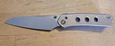 CIVIVI Vision FG Pocket Knife Clear Lexan Handle/Superlock 3.54"Nitro V/C22036-7 - Image 1 of 4