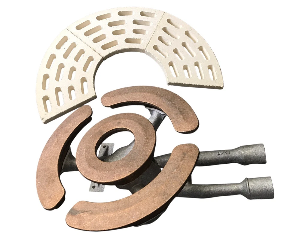 Grand Hall P5024 11 inches Across, Cast Iron Burner With 3 Ceramic Plates - Image 1 of 3