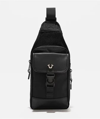 Bolso Bandolera True Religion Ivan Edición Limitada Diseñador Negro Foto 1 de 4