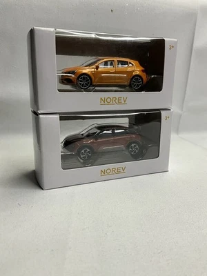 Lote De 2 Coches Diecast Marca Norev Escala 1/64 - Modelos Renault Foto 1 de 4