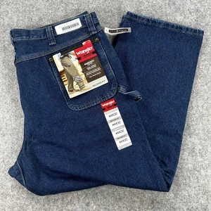 Wrangler Riggs Jeans Herren 44x30 blau Carpenter Relaxed Fit Workwear Denim NEU - Bild 1 von 11