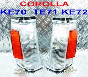 COROLLA KE70 KE72 TE71 FRONT CORNER LIGHTS FIT 1983 -1984 - Picture 1 of 3