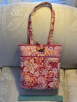Bolso de hombro Vera Bradley para mujer rosa naranja floral Foto 1 de 4