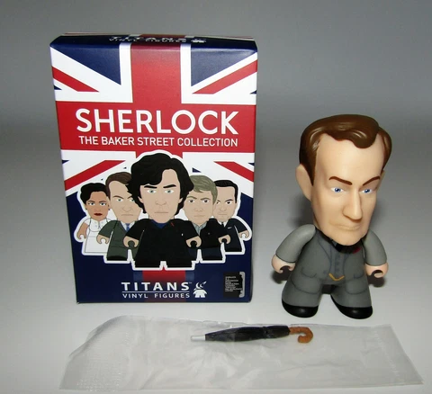 TITANS VINYL FIGURES THE SHERLOCK BAKER STREET COLLECTION MYCROFT Cover