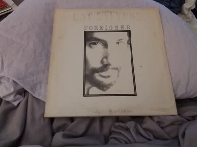 Cat Stevens-Foreigner-12" Vinyl LP, Lyric Card-SP4391 US Imp Pitman- 1973 VG-VG+ - Image 1 of 4