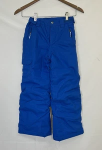 Columbia Youth Kids Ski Snow Pants Size Small 8 Blue Omni Heat Outgrown Charity - Picture 1 of 10
