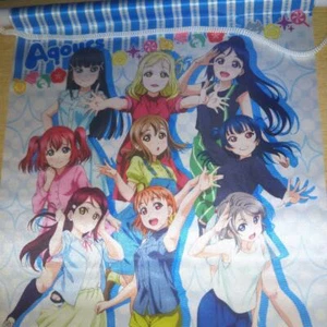 A71964 Love Live! Póster de tapiz tamaño Aqours A3 - Imagen 1 de 5