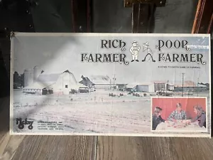 1978 McJay Game Company Rich Farmer Poor Farmer gioco da tavolo completo - Foto 1 di 11