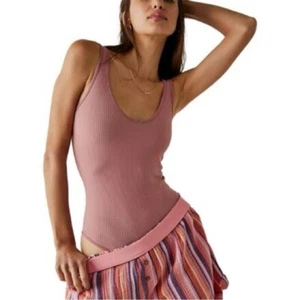 NWT Free People XYZ Recycled Bodysuit Size M/L - Bild 1 von 12