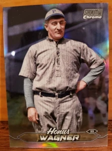 2024 Topps Stadium Club Chrome HONUS WAGNER #205 (Refractor) - Picture 1 of 2
