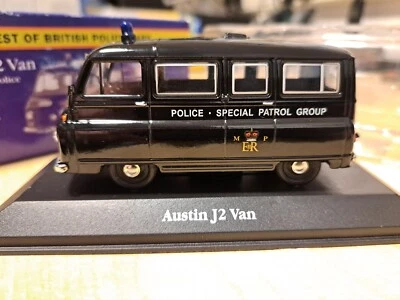 Atlas Editions 1:43 Scale Best Of British Police Cars Austin J2 Van Met Police - Image 1 of 3