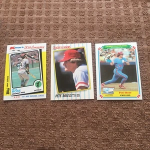 3 Card Lot Pete Rose - Picture 1 of 8