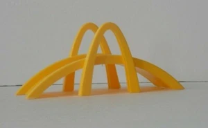 McDONALD'S Remco 1976 McDONALDLAND Playset YELLOW "Golden Arches" BRIDGE - Picture 1 of 4