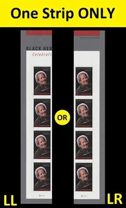 US 5957a Black Heritage Allen Toussaint imperf NDC plate strip 4 MNH 2025 - Picture 1 of 1
