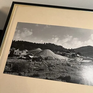 Vintage Black & White Photo Matted 16x20 Scenic Photography Unframed - Picture 1 of 2