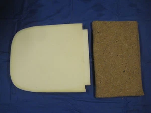 MGB ROADSTER & GT SEAT BACK FOAM SQUAB 1969 to 1970 early recliner ahh9681 sf164 - Picture 1 of 2