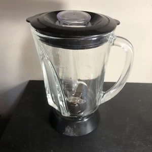 Hamilton Beach Wave Action Blender Glass Pitcher & Lid Replacement 40 Oz 5 Cups - Picture 1 of 10